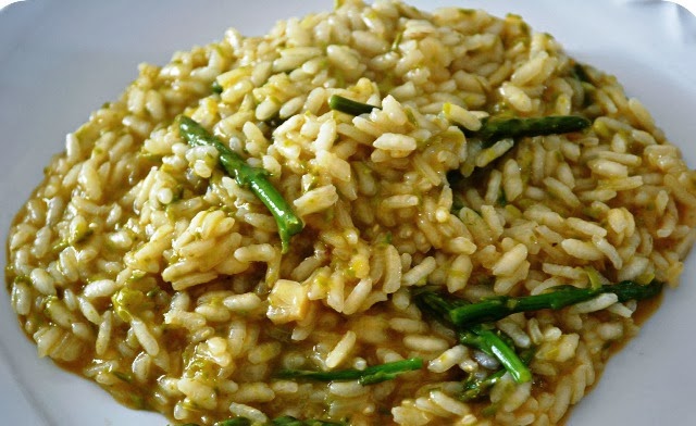 risotto e asparagi