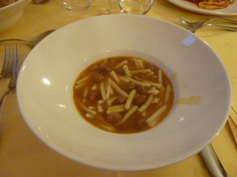 sagne e fagioli