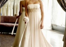 abito da sposa stile impero 2012