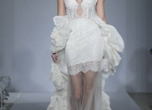 vestito da sposa con trasparenze pnina tornai