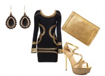 abito nero e oro 580x459