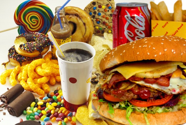 dieta haub calorie cibo spazzatura