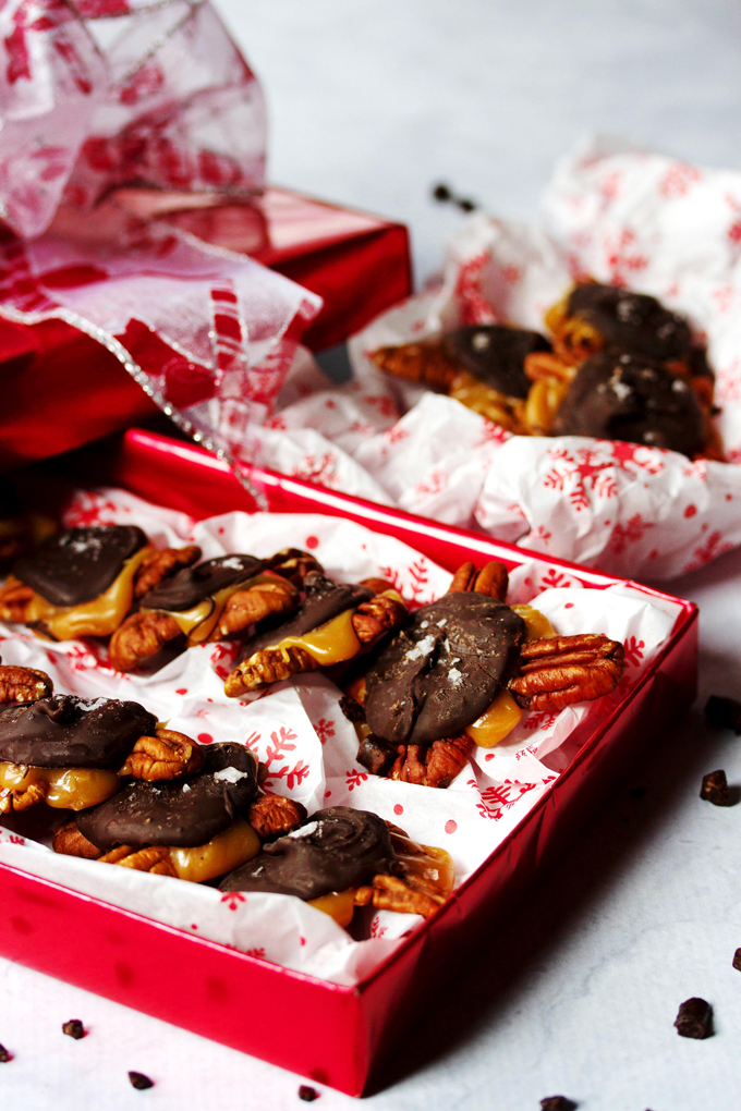 Ricetta dolci tartarughe con cioccolato e caramello