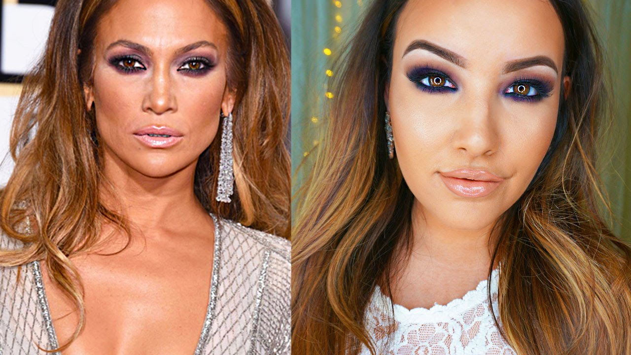 Tutorial trucco Jennifer Lopez Golden Globe 2015