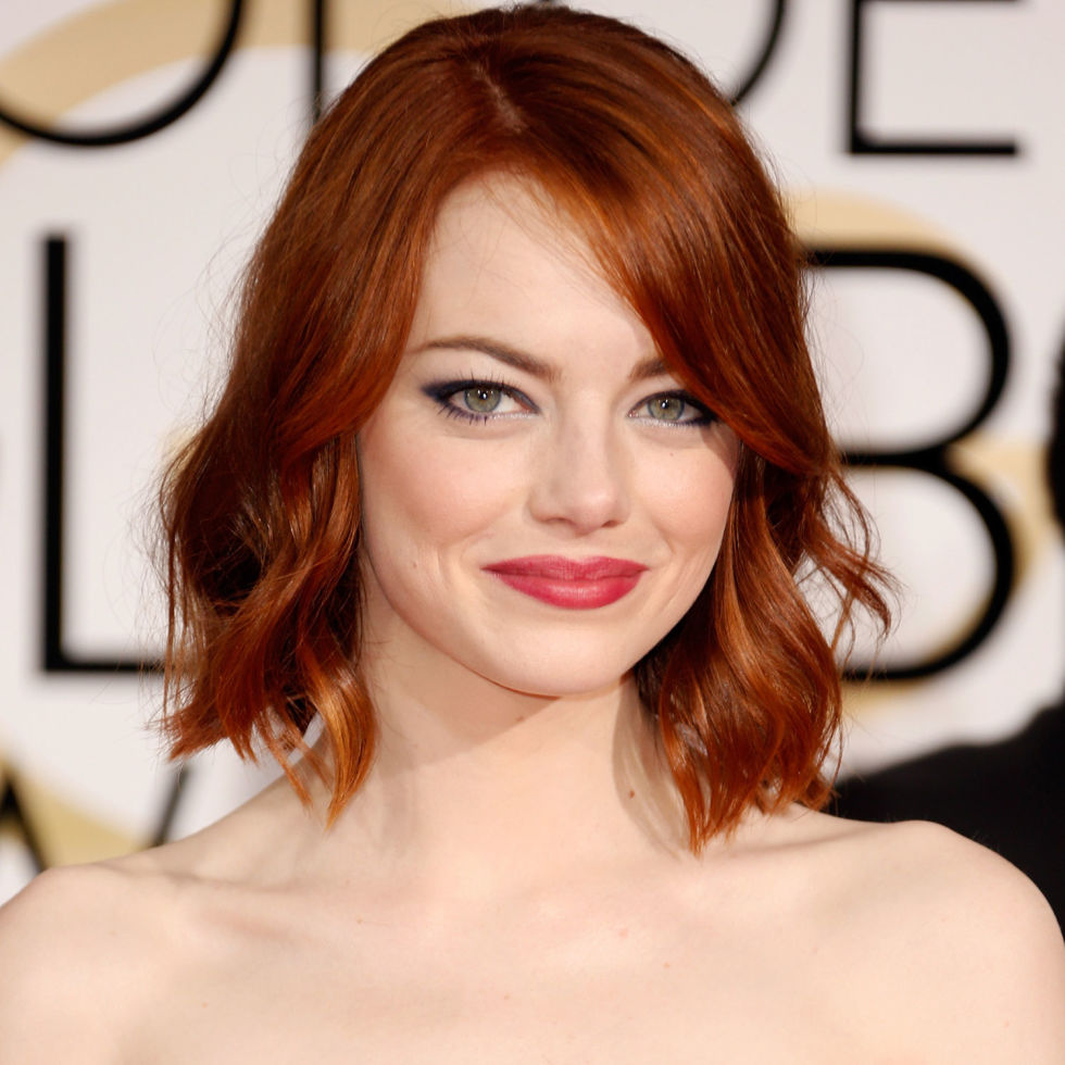 Come ricreare colore rosso con sfumature Emma Stone