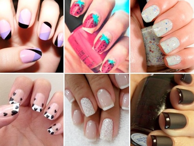 Idee originali per nail art mani primavera estate 2015