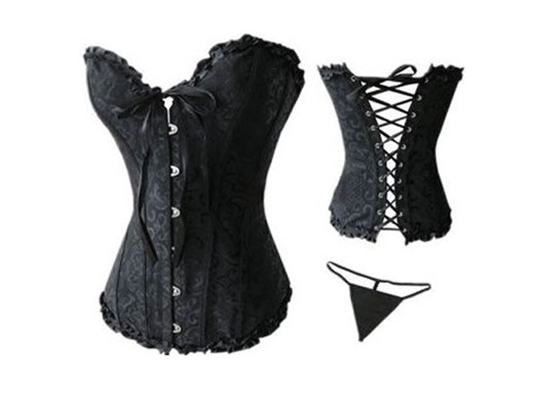 corsetto nero