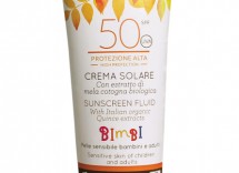 crema fluida solare spf 50 protezione alta anche per bambini