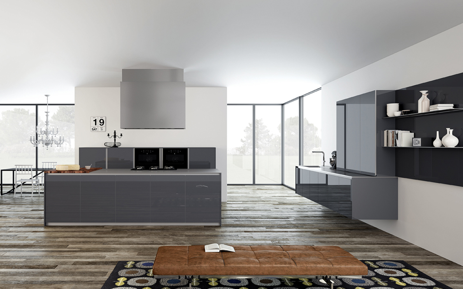 Doimocucine Aspen cucinevetro
