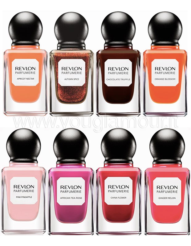 Revlon Parfumerie collezione smalti 2014 nuance vitaminiche