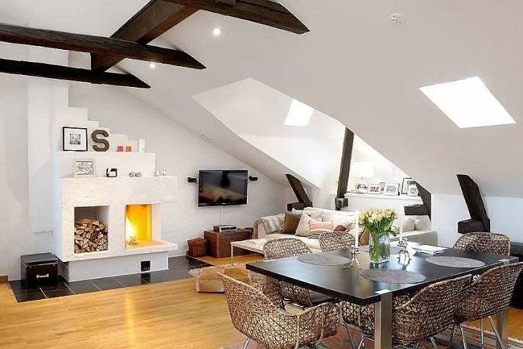 camino in mansarda NG4