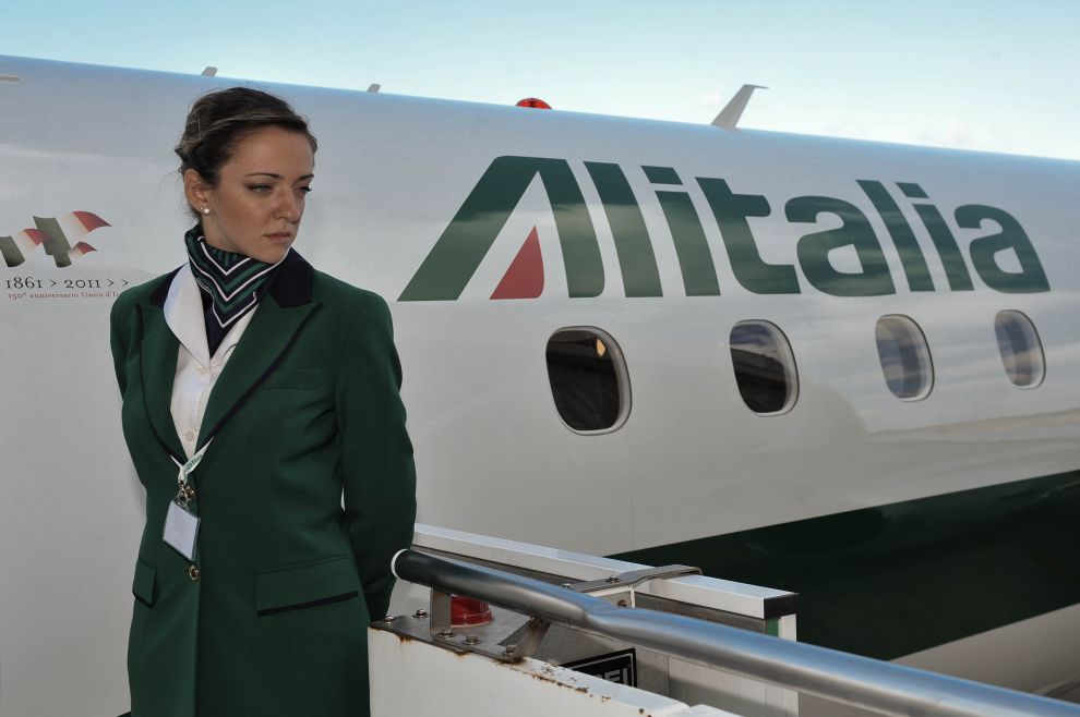assistente di volo Alitalia