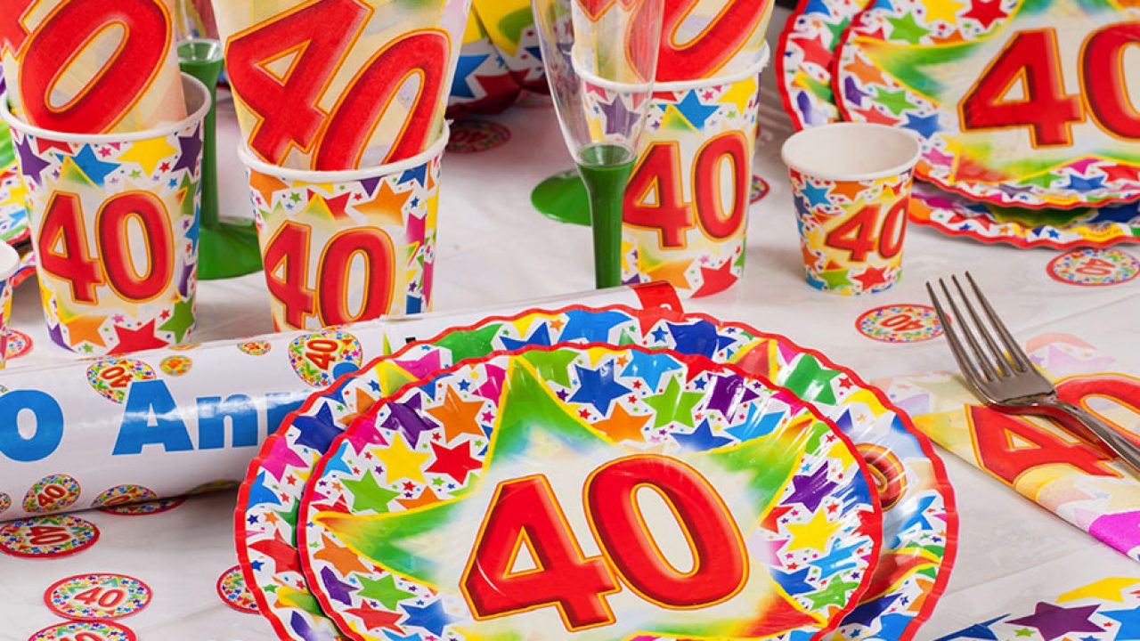 Idee Originali Per Decorare Tavola Festa 40 Anni Donne Magazine