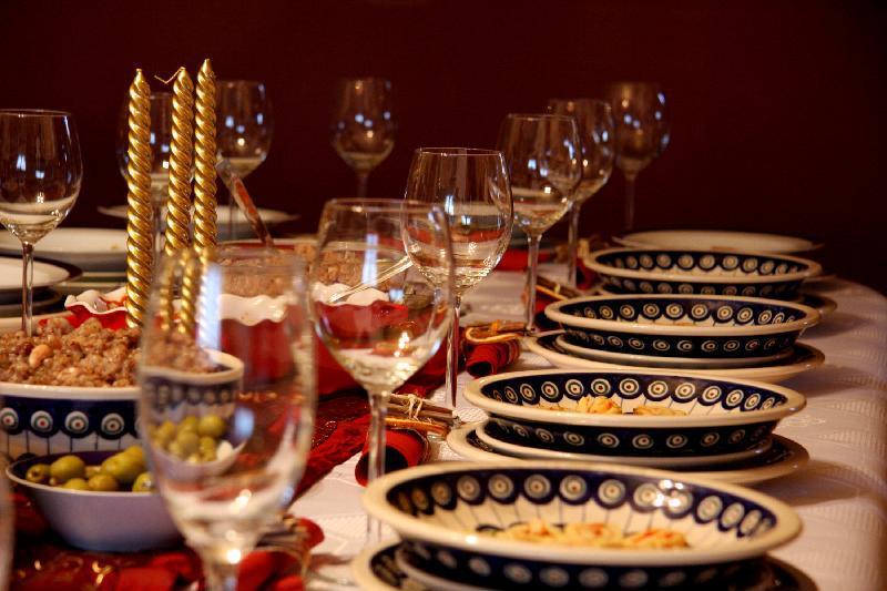 Come organizzare cena di Natale stile british