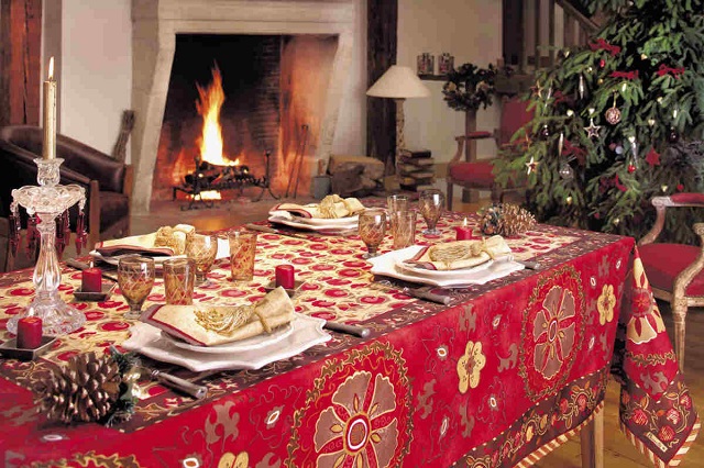 10 migliori decorazioni tovaglie natalizie