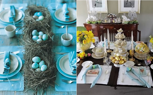 Come apparecchiare tavola classica di Pasqua