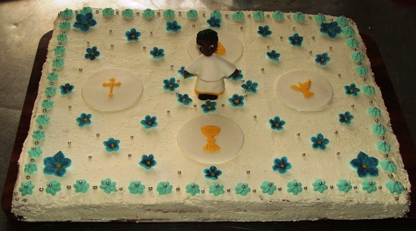 Decorazioni torte per prima comunione con panna