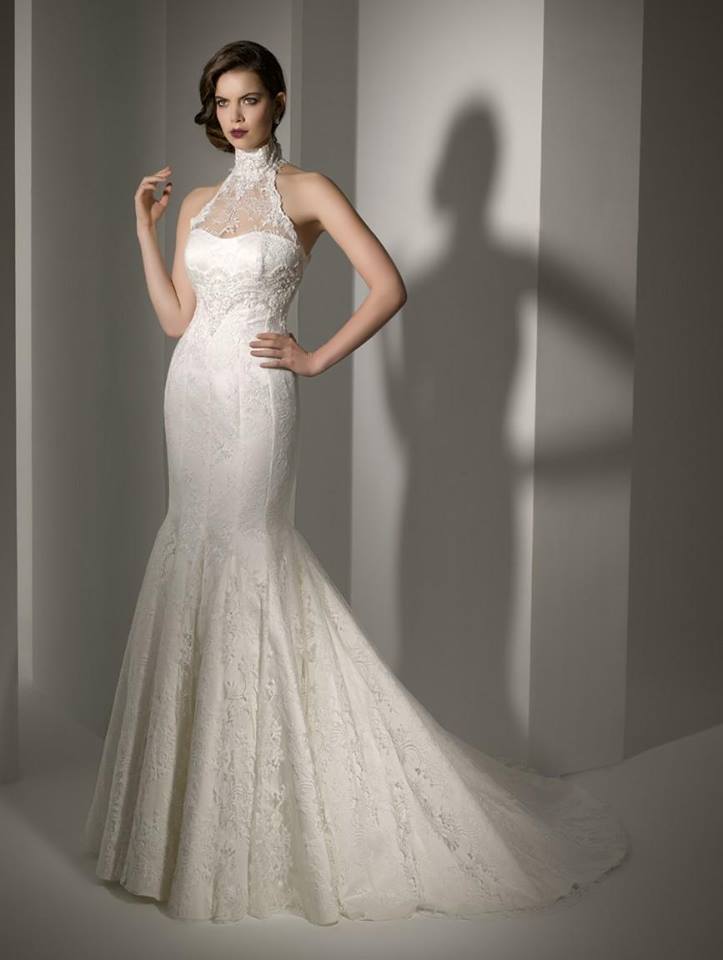 Modelli abiti a sirena sposa primavera 2016