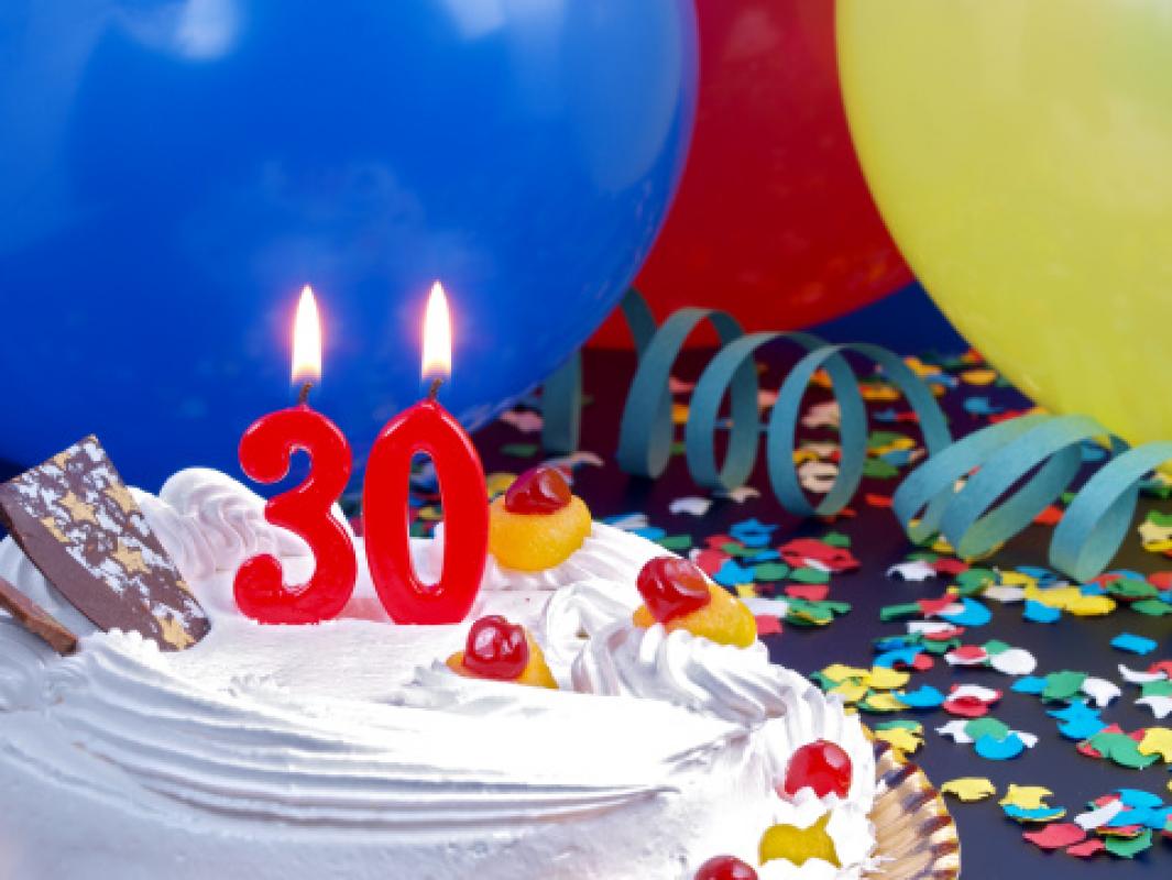 Frasi adatte per auguri per i 30 anni