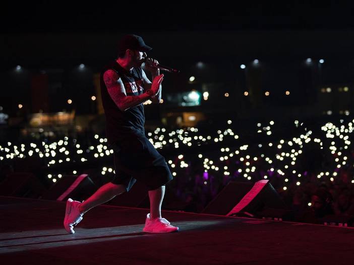 Eminem a Milano