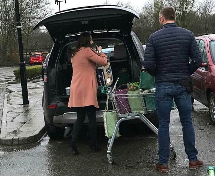 Kate Middleton al supermercato