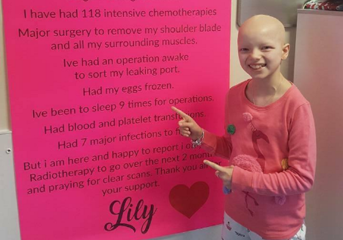 Lily Douglas ballerina cancro