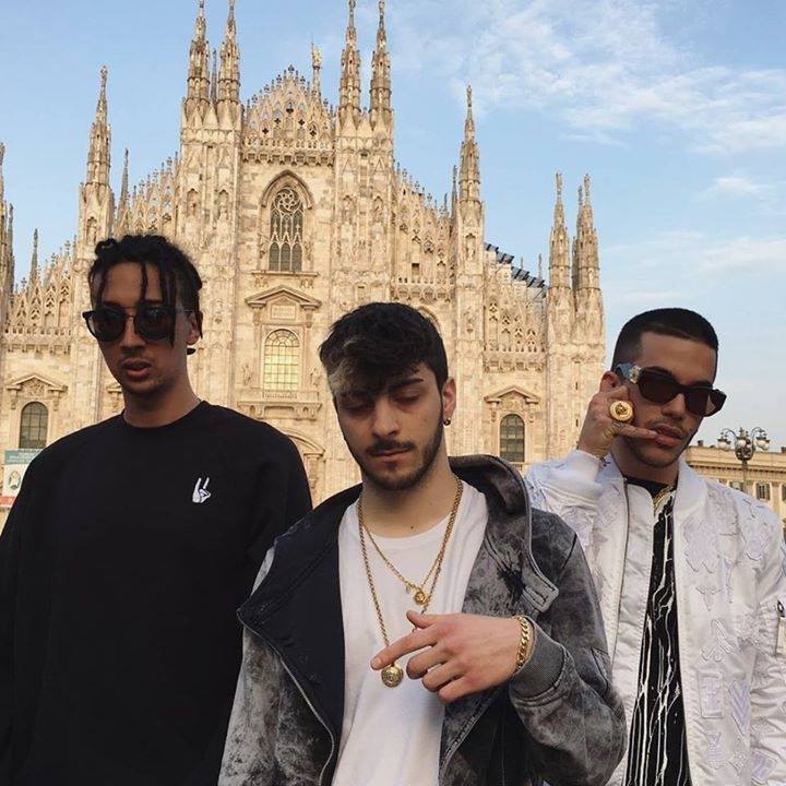 Sfera Ebbasta, Charlie Charles e Ghali