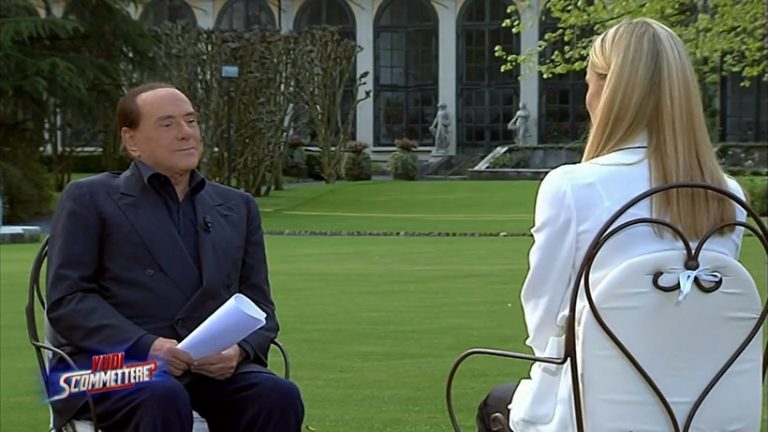 silvio berlusconi e michelle hunziker