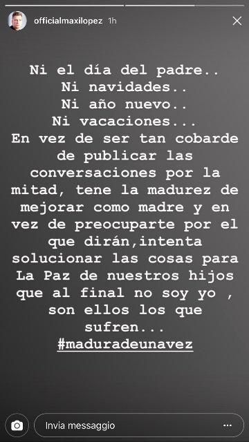 wanda nara contro maxi lopez