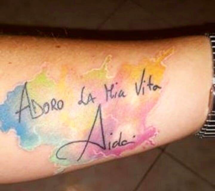 AIda Nizar Tattoo