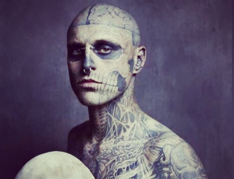 Zombie Boy, Rick Genest