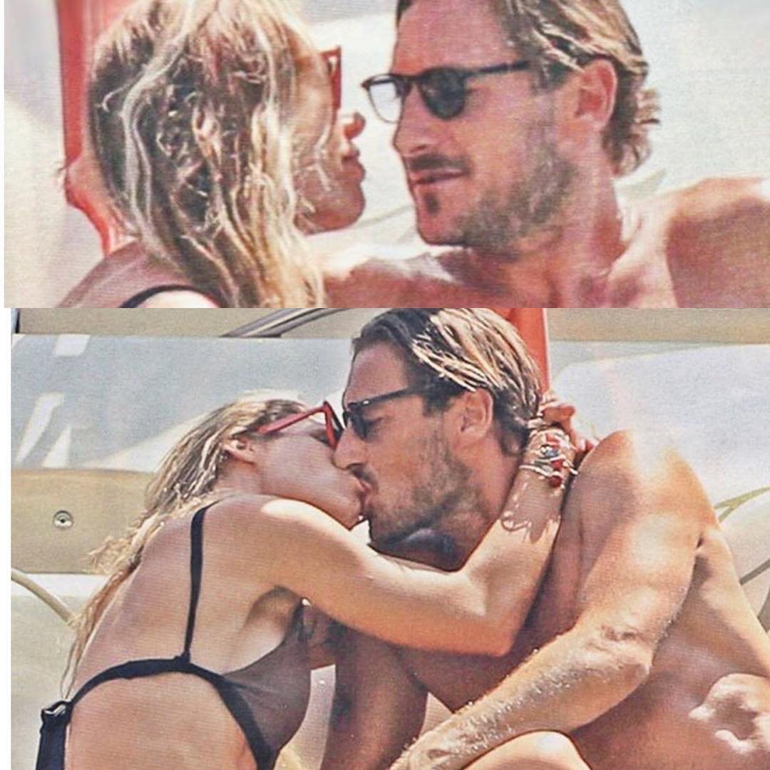 ilary blasi e francesco totti