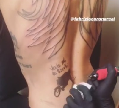 Nina Moric e Fabrizio Corona