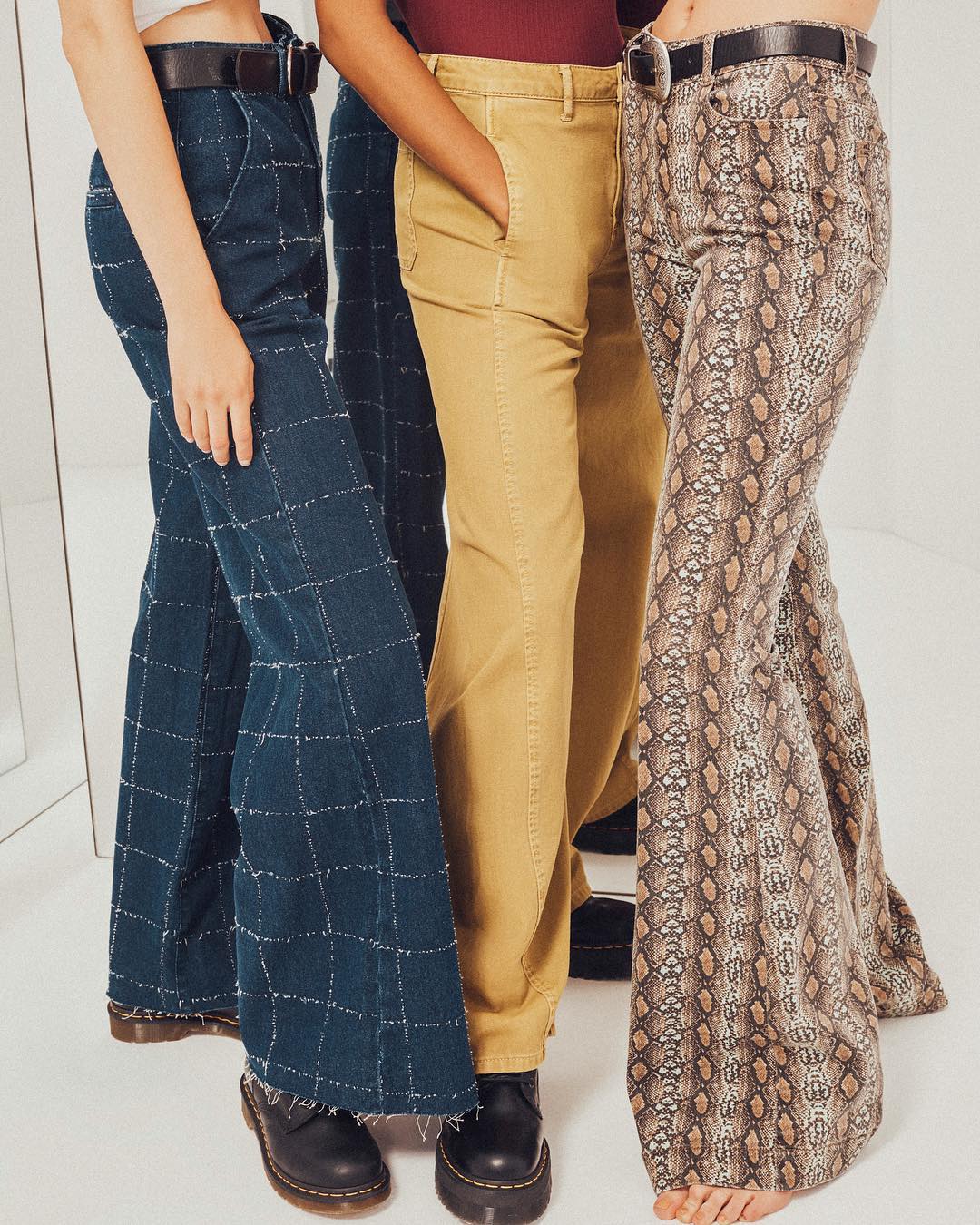 pantaloni fantasia vita alta