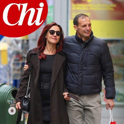 Ambra Angilioni e aMassimiliano Allegri