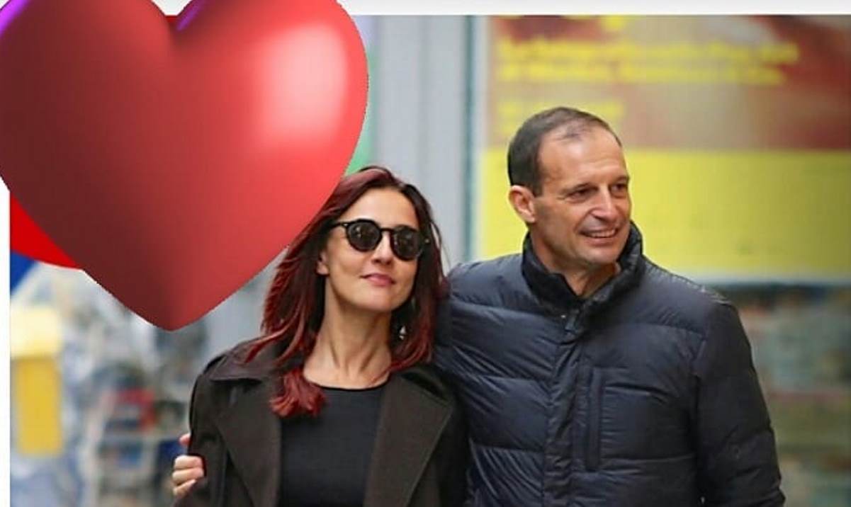 Massimiliano Allegri e Ambra Angiolini