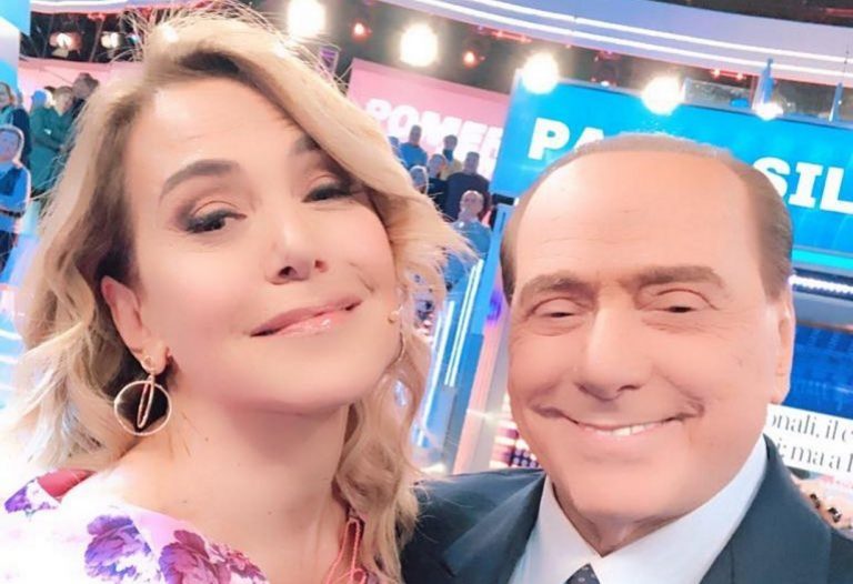 Barbara D'Urso e Silvio Berlusconi