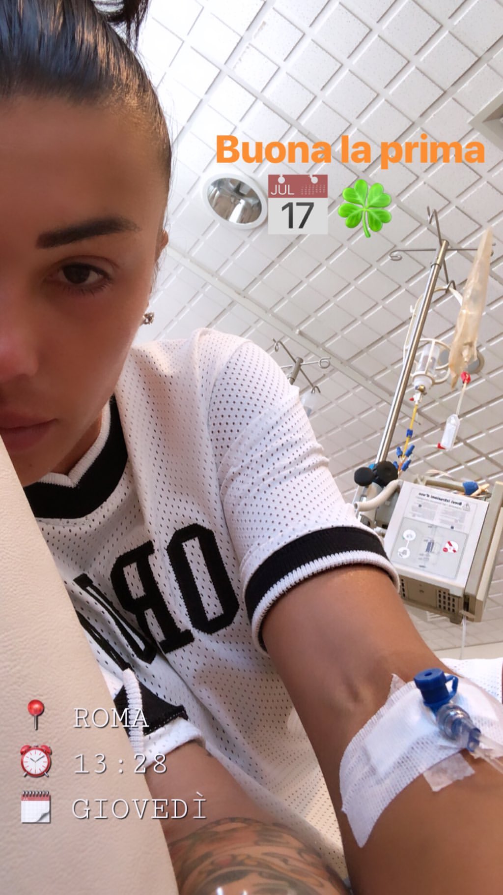 Claudia Lai Nainggolan chemioterapia