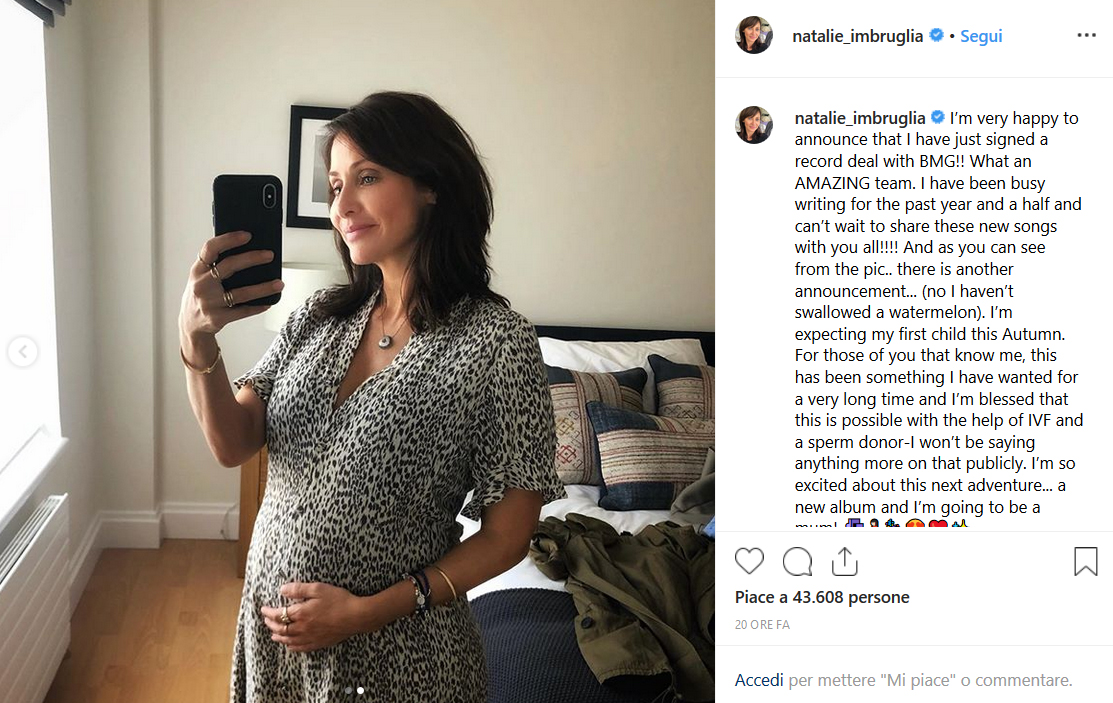 Natalie Imbruglia incinta