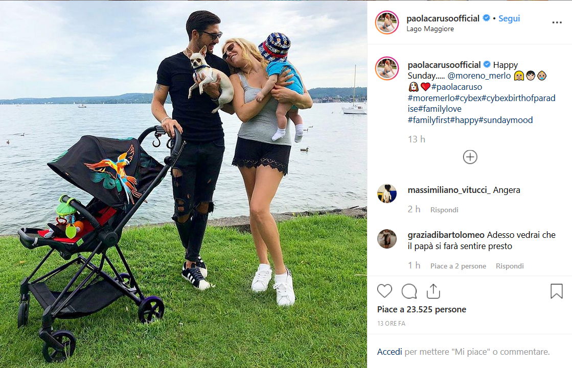 Paola Caruso innamorata tentatore