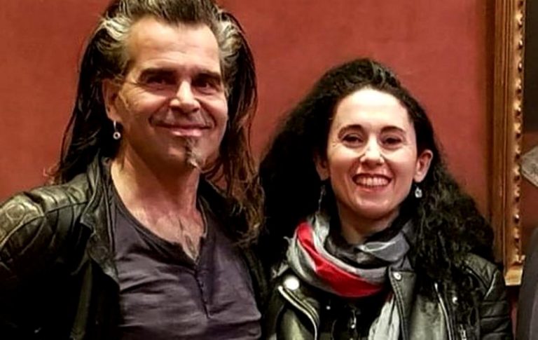 Piero Pelù e Gianna Fratta