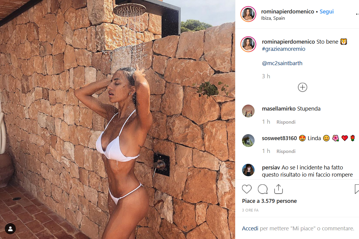 ezio greggio romina incidente ibiza