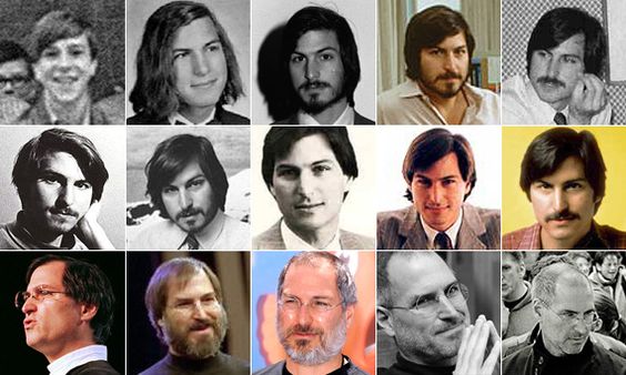 Steve Jobs collage