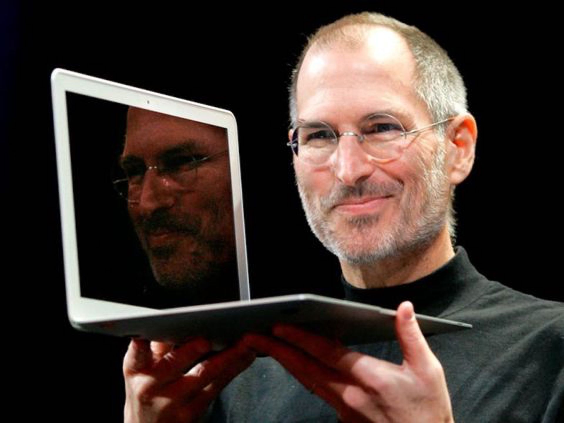 steve jobs macbook