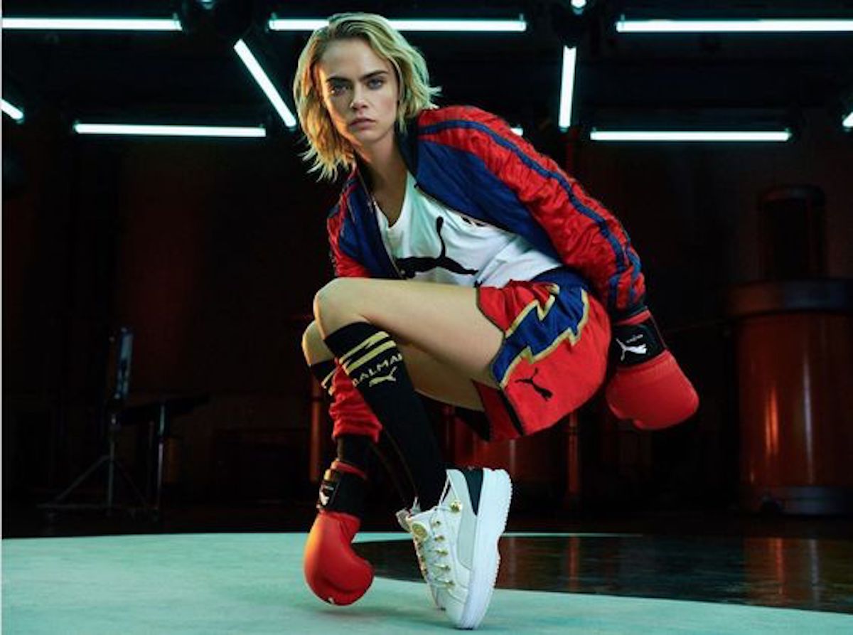 Cara Delevigne collaborazione Puma