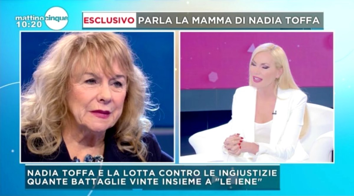 mamma di nadia toffa