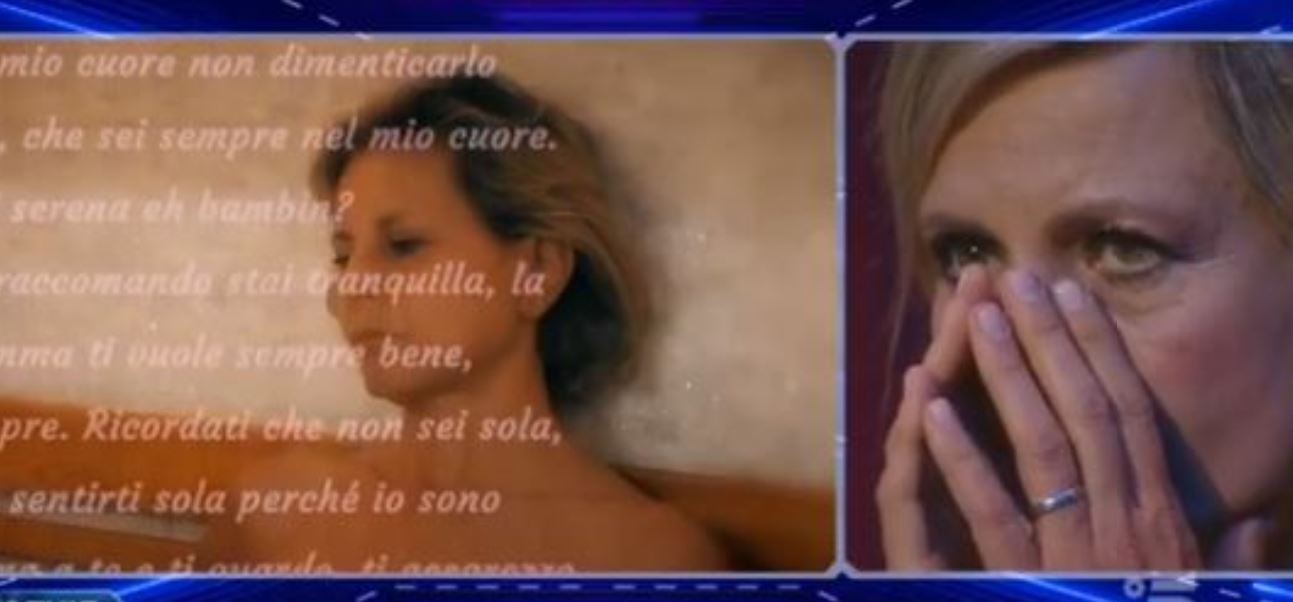 gf vip antonella elia lacrime