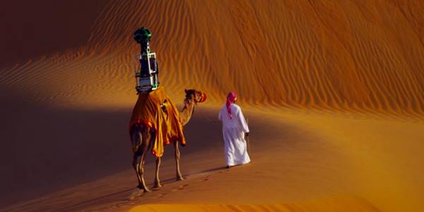 Il deserto di Liwa ad Abu Dhabi