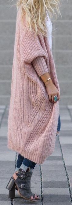 maxi cardigan