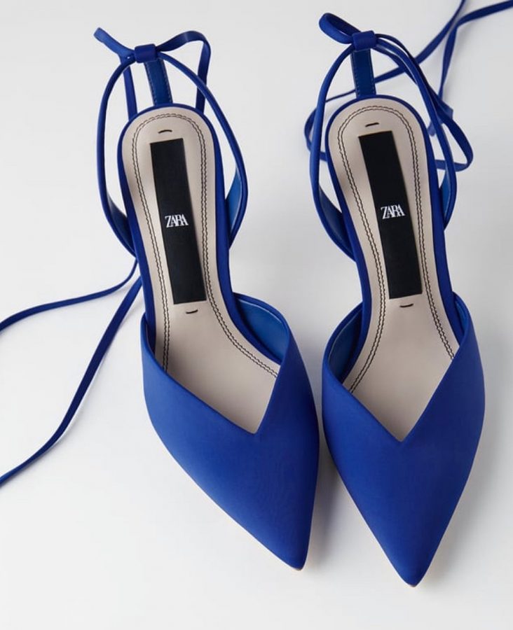 scarpe blu elettrico online